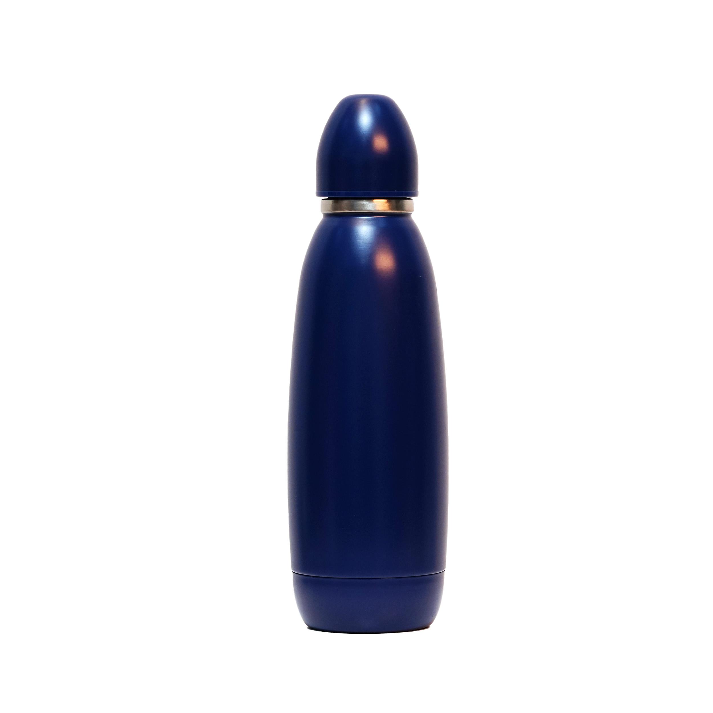 Cruet - 500ml Bullet Bottle Blue